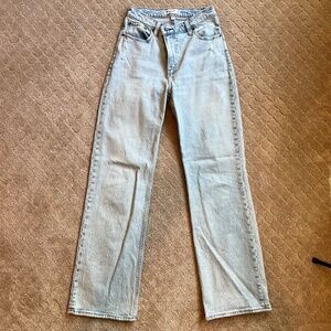 Abercrombie & Fitch The 90s Relaxed Jean High Rise Curve Love  25/0R